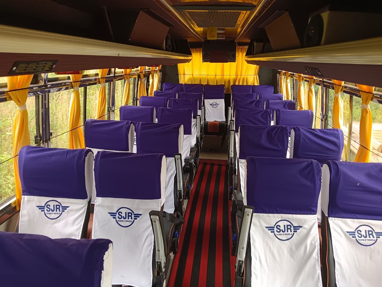 SJR Tours and Travels luxury coach & bus