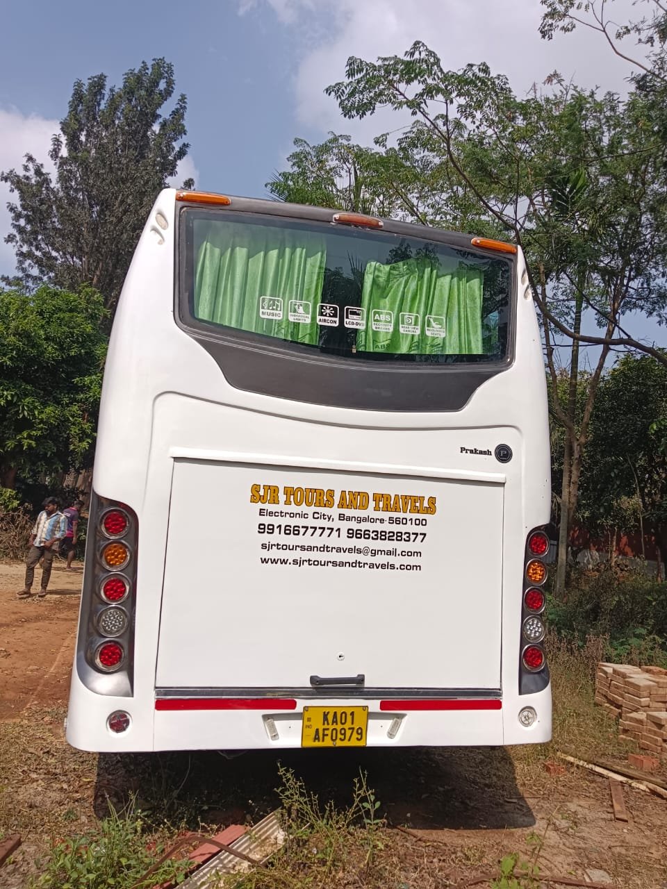 SJR Tours and Travels luxury coach & bus