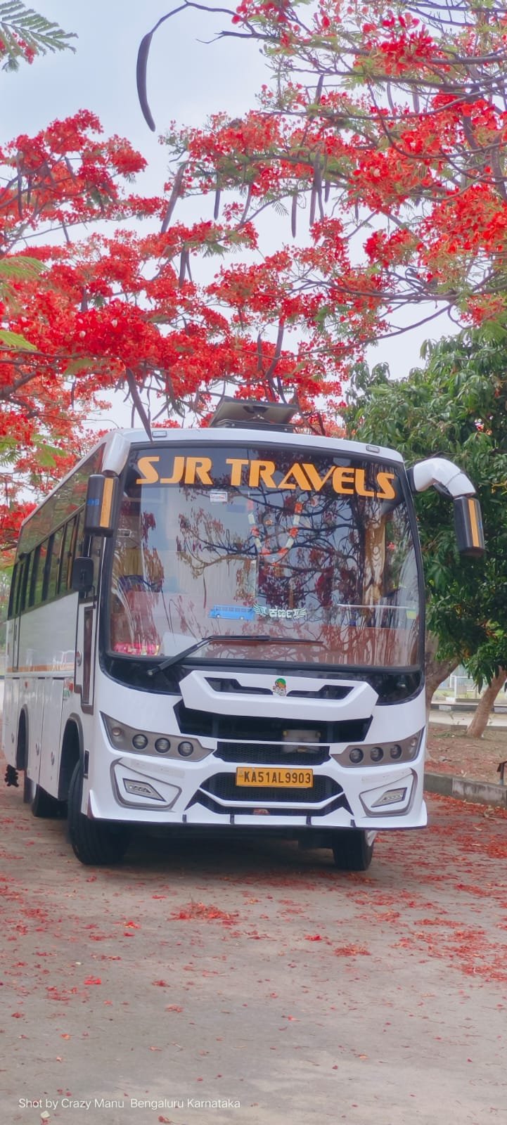 SJR Tours and Travels luxury coach