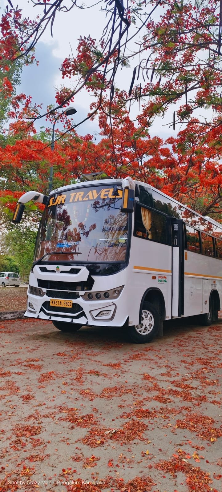 SJR Tours and Travels luxury coach & bus
