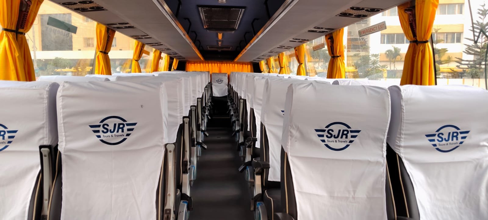 SJR Tours and Travels luxury coach & bus